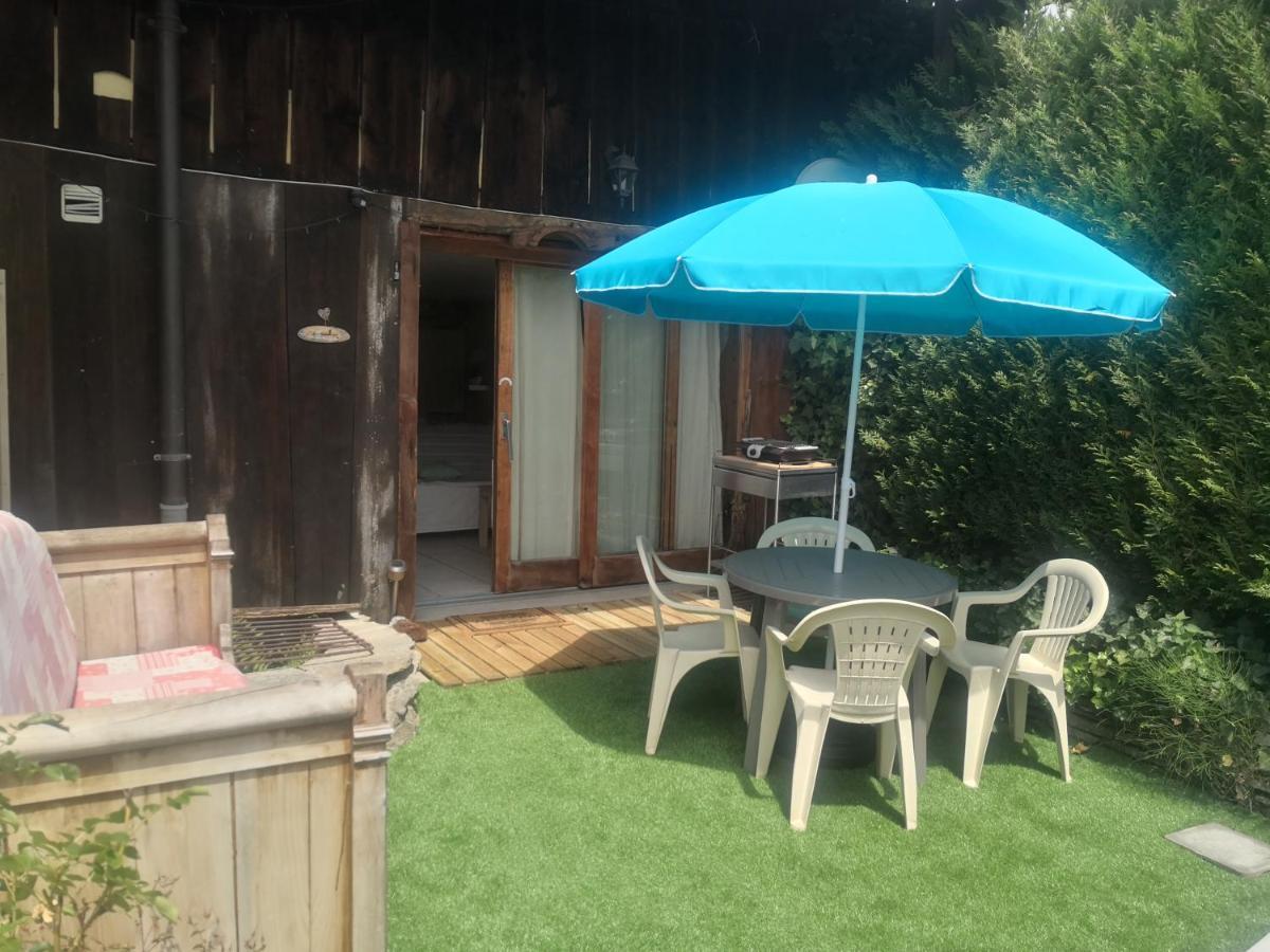 L'Oree Des Bornes-Appartement Avec Piscine Évires Dış mekan fotoğraf