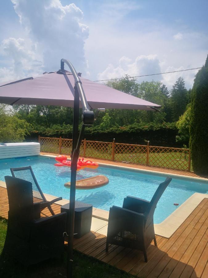 L'Oree Des Bornes-Appartement Avec Piscine Évires Dış mekan fotoğraf
